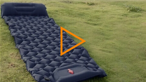 Надувний туристичний матрац